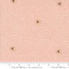 Bee Garden Twists and Turns Metallic Rose by Gingiber for Moda Fabrics | 48415 17M