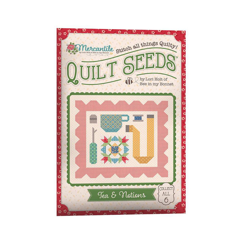 Mercantile Quilt Seeds Tea and Notions Pattern by Lori Holt for Riley Blake Designs | ST-34022