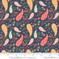 PRESALE Raspberry Summer Paisley Blueberry Yardage by Sherri & Chelsi for Moda Fabrics | 37691 20