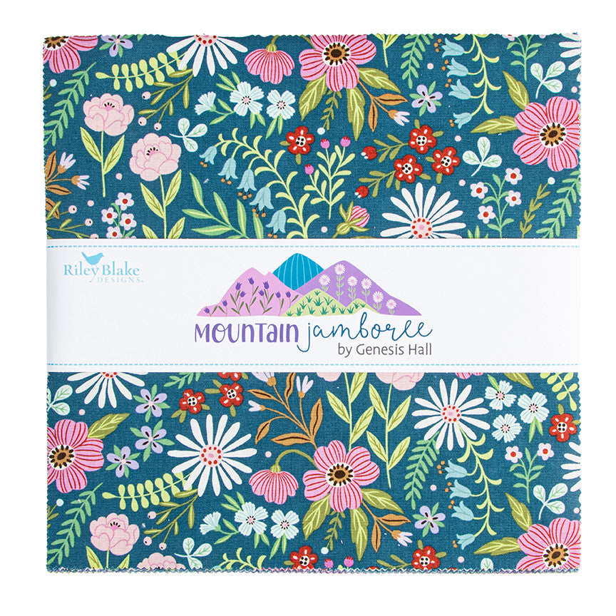 PRESALE Mountain Jamboree 10" Stacker by Genesis Hall for Riley Blake Designs | 42 Pcs | 10-18500-42