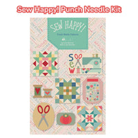 Sew Happy! Punch Needle Custom Kit by Lori Holt of Bee in My Bonnett| Complete Kit!
