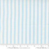 A Cat Named Stitch Stripe Cream Sky Yardage by Camille Roskelley for Moda Fabrics | 55344 22