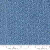 Sallys Stitches Creeping Thyme Prussian Blue Yardage by Betsy Chutchian for Moda Fabrics | 31714 13