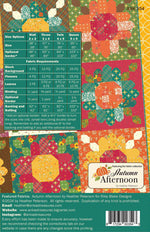 Zinnia Seeds Quilt Pattern by Heather Peterson of Anka's Treasures  | P154-ZINNIAPATCH