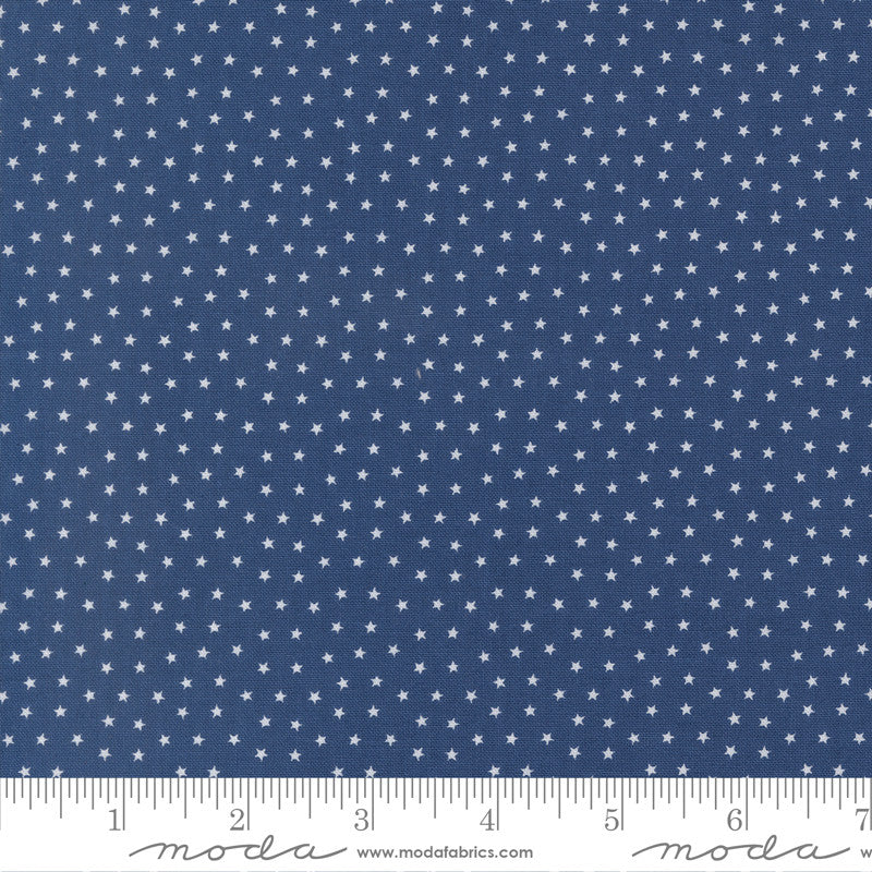 PRESALE Blueprint Starlight Navy Yardage by Camille Roskelley for Moda Fabrics | 55337 16