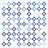 PRESALE Bluebird Custom Quilt Kit | Blueprint by Camille Roskelley for Moda Fabrics | Quilt Size 72" x 72" (White Version)