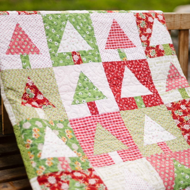 Home Town Holiday Custom Fat Quarter Bundle by Lori Holt of Bee in my Bonnet for Riley Blake Designs | Curated Bundle 22 Fat Quarters