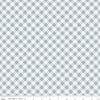 Freedom Garden Gingham Sky Yardage by My Mind's Eye for Riley Blake Designs | C15624-SKY