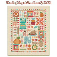 PRESALE Thanksgiving at Grandmas Sew Along Kit With Baked With Love by Lori Holt of Bee in My Bonnet | Begins in September!