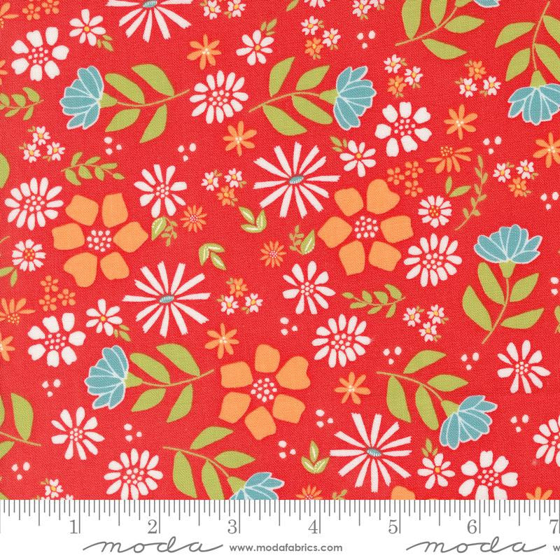 Laguna Sunrise Wild Rose Geranium Yardage by Sherri & Chelsi for Moda Fabrics | 37680 16