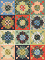 Zinnia Seeds Quilt Pattern by Heather Peterson of Anka's Treasures  | P154-ZINNIAPATCH