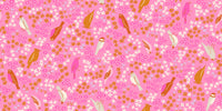 Bird Is The Word Spark Flamingo Yardage by Kimberly Kight of Ruby Star Society | RS3077 12