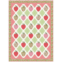 PRESALE Strawberry Patches Quilt Kit With The World of Strawberry Shortcake for Riley Blake Designs | Quilt Size is 59" x 81"