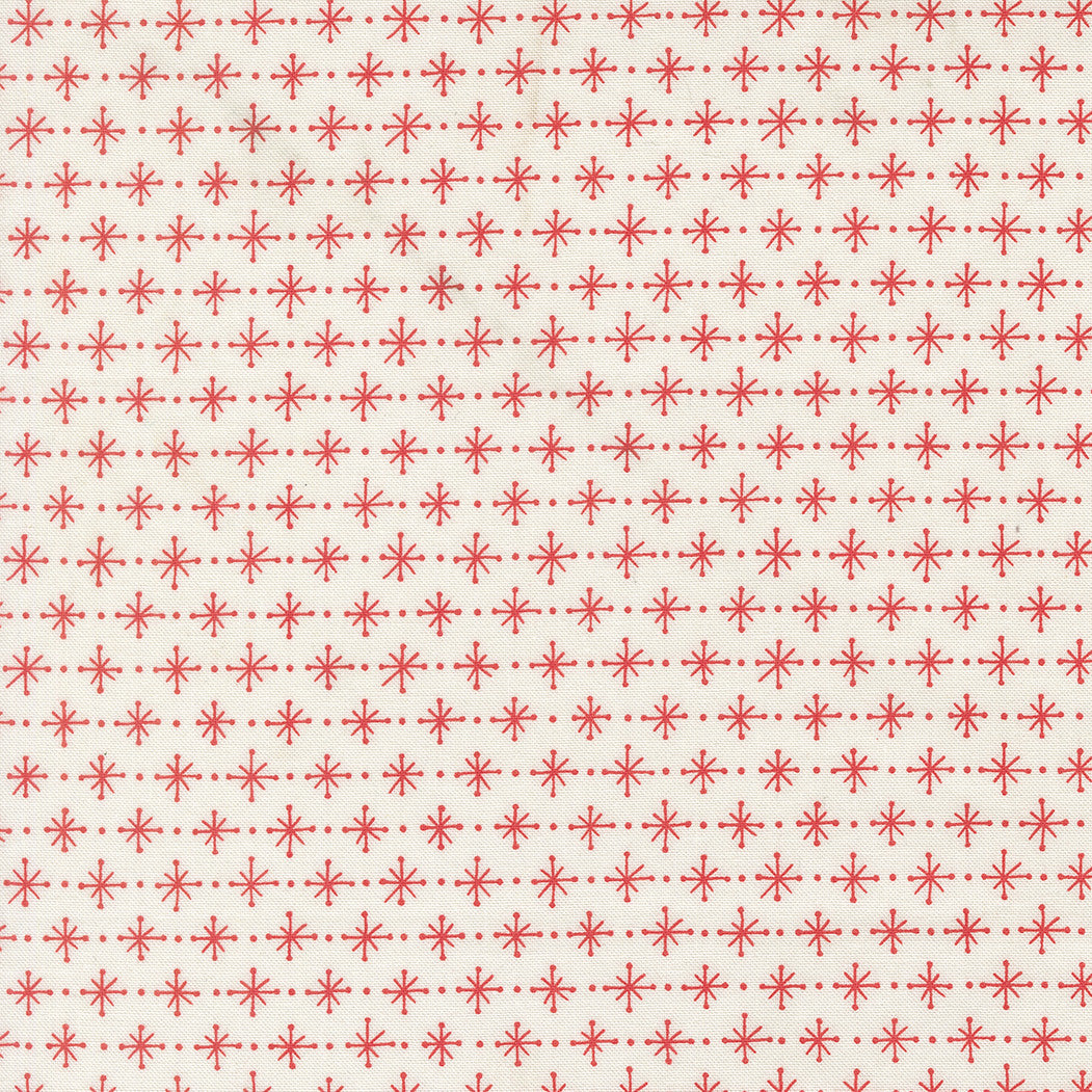PRESALE Rosie Twinkling Star Whipped Cream Strawberry Yardage by Fig Tree & Co for Moda Fabrics | 35422 24