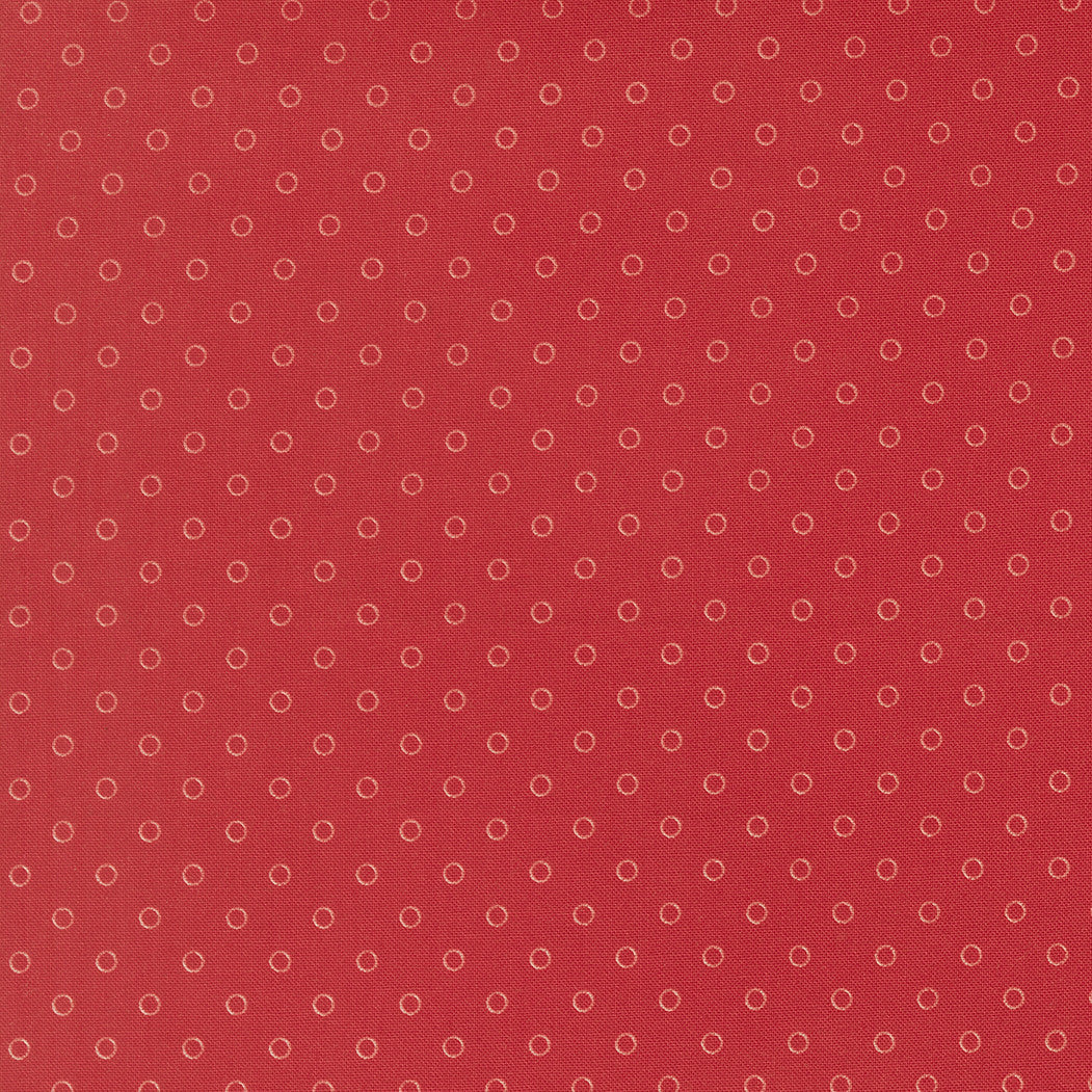 PRESALE Bloomsberry Favorite Dot Red Yardage by Camille Roskelley for Moda Fabrics | 55356 18
