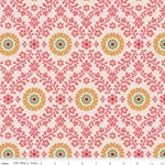 PRESALE Wide Back Piece & Plenty Wallpaper Marigold Yardage by Lori Holt of Bee in my Bonnet | 108" Wide Backing Fabric | WB15895-MARIGOLD