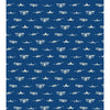 Airplane Baby Minky Blanket by Dreamy Blankets | Airplanes Take Flight Navy | Premium Soft Minky Blanket | Baby Blanket Size 32" x 36"