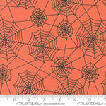 Hey Boo Soft Pumpkin Webs Yardage by Lella Boutique for Moda Fabrics | 5213 12  | Cut Options Available