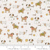 Lucky Puppy Parade Cloud  Yardage by Sweetwater for Moda Fabrics | 55700 11