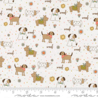 Lucky Puppy Parade Cloud  Yardage by Sweetwater for Moda Fabrics | 55700 11