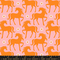 Carousel Fancy Horse Balmy Yardage by Melody Miller for Ruby Star Society | RS0099 12