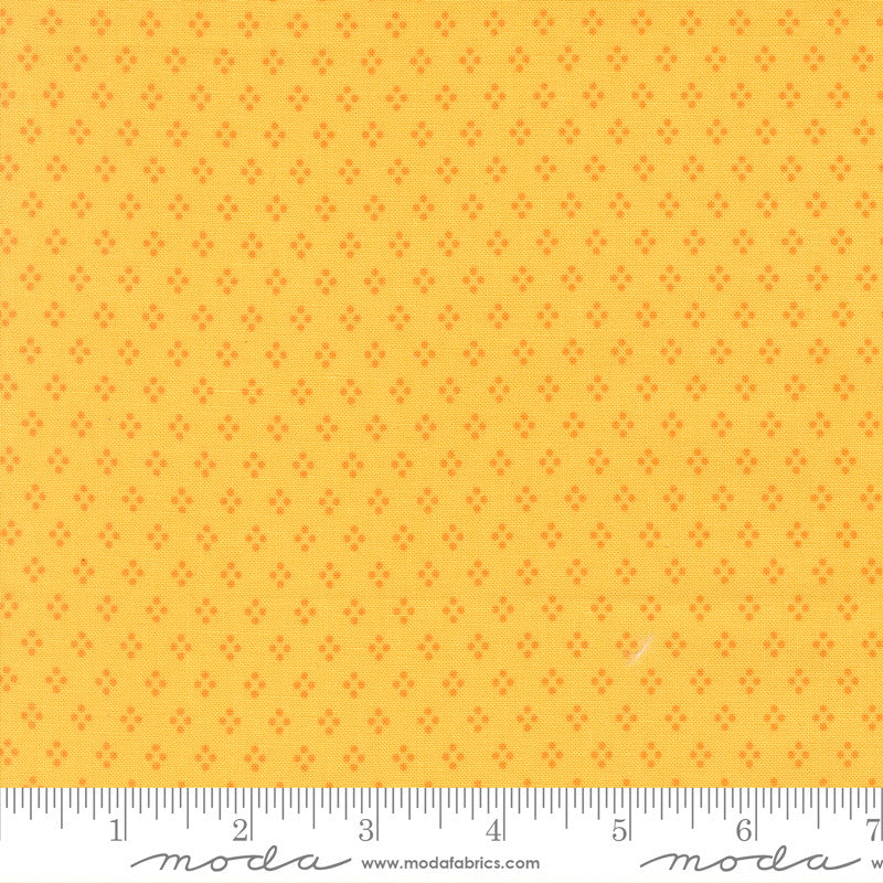 PRESALE Delightfully Yours Dots Buttercup by Sherri & Chelsi for Moda Fabrics | 37707 12