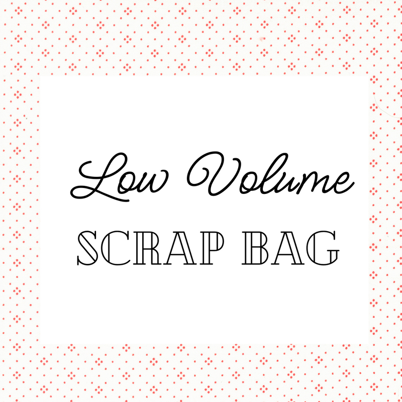 Low Volume Scrap Bag | Two Size Options
