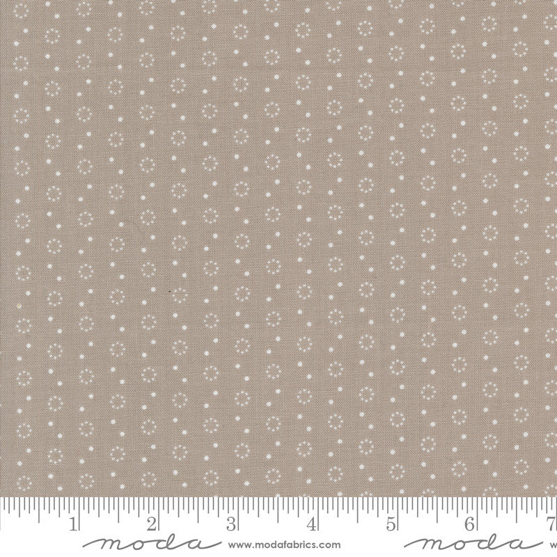 Portofino Polka Dot Duo Cobblestones Yardage by Fig Tree & Co for Moda Fabrics | 35397 21