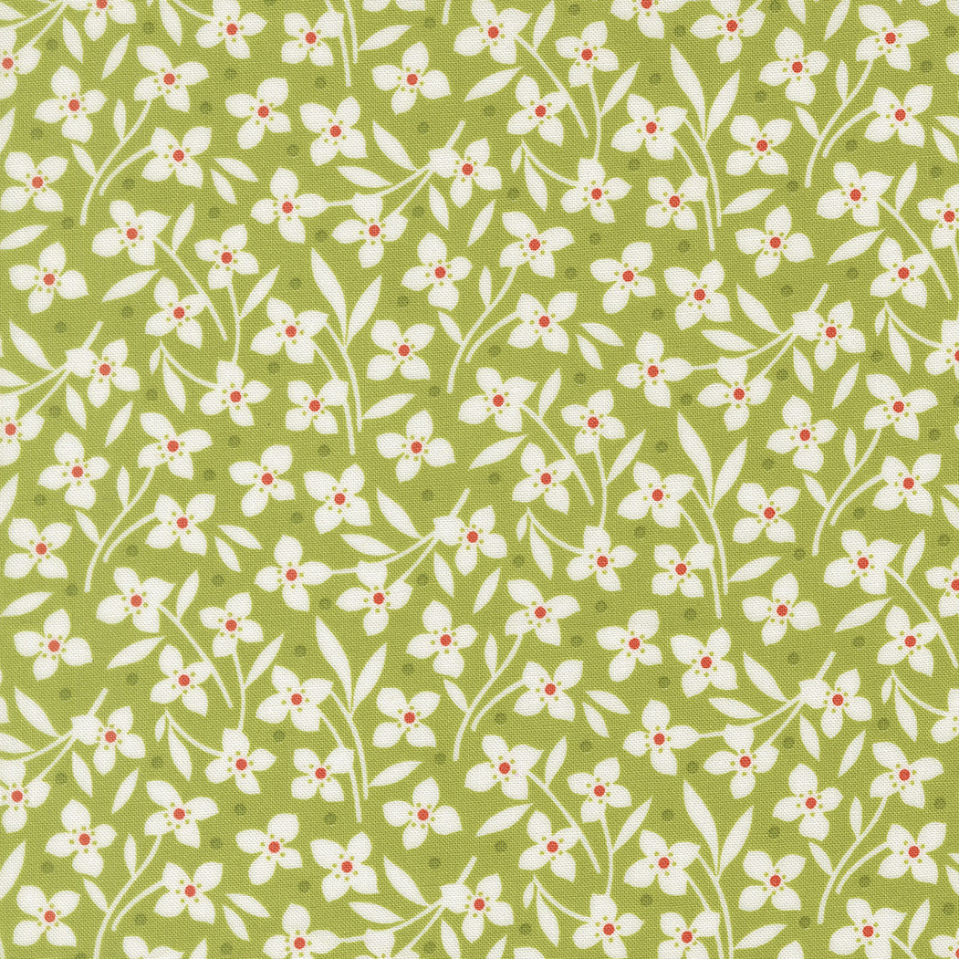 Summers End Forget Me Not Clover Yardage by Fig Tree & Co for Moda Fabrics | 35435 19
