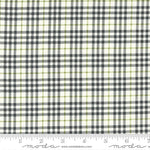 Main Street Vanilla Black Picnic Plaid Yardage by Sweetwater for Moda Fabrics | 55644 15