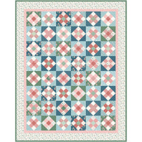A Stitch in Time Custom Quilt Kit With Mary Catherine by Amy Smart for Riley Blake Designs | Quilt Size 63" x 80"