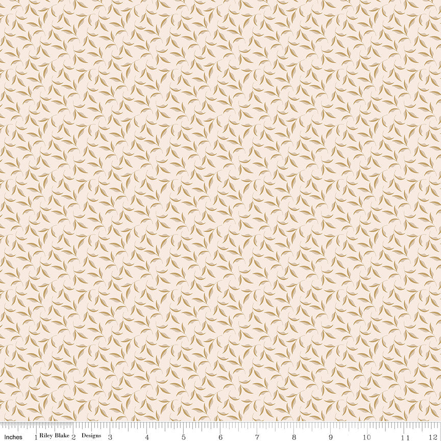 PRESALE Charmed & Treasured Evergreen Latte Yardage by Kassidy Grace for Riley Blake Designs | C18166-LATTE