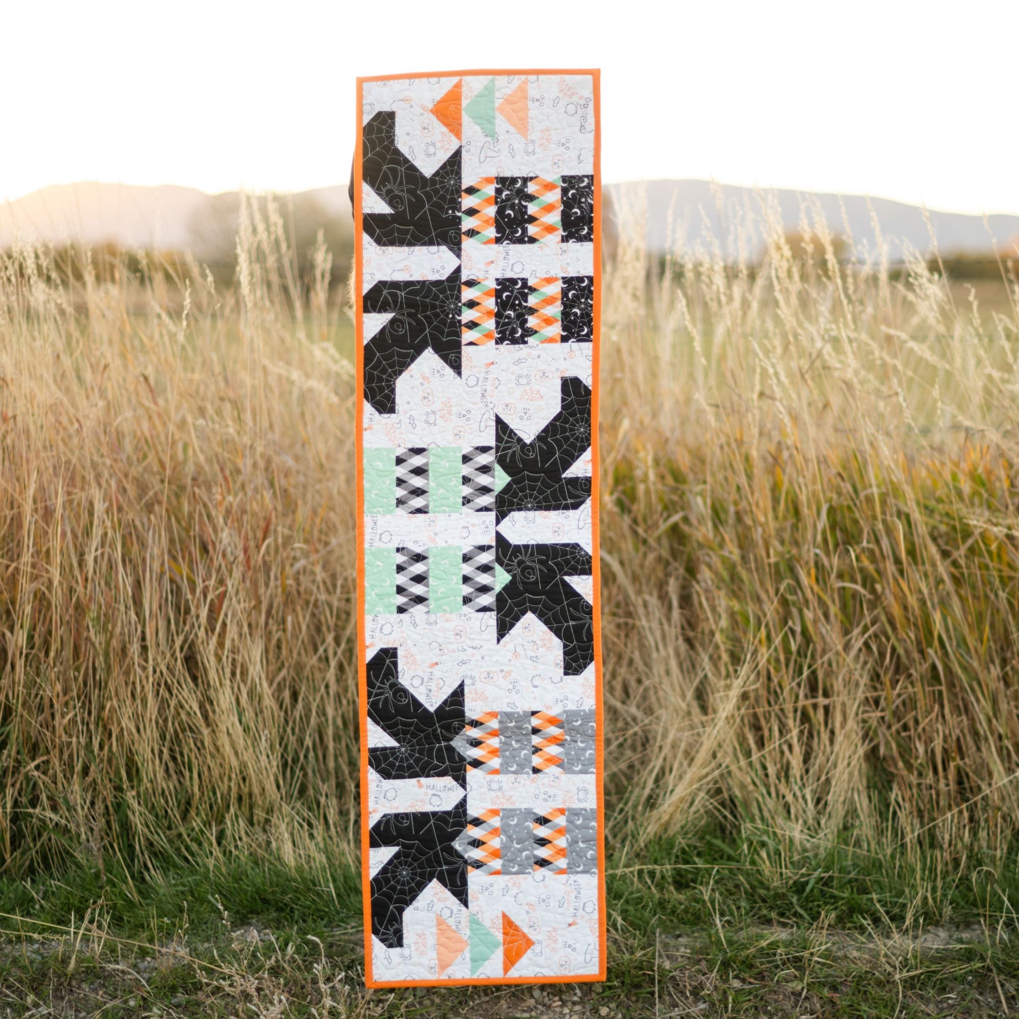 Frank and Friends Witches Feet Table Runner Kit Boxed by My Mind's Eye for Riley Blake Designs | KT-17470
