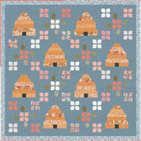 PRESALE Bloom and Buzz Custom Quilt Kit | Wild Honey by Lella Boutique | Quilt Size 72 1/2” x 72 1/2”