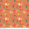 First Blooms Pressed Flowers Orange Yardage by Heather Peterson for Riley Blake Designs | C16321-ORANGE