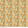 Albion Gold Flowers Yardage by Amy Smart for Riley Blake Designs | C14591 GOLD