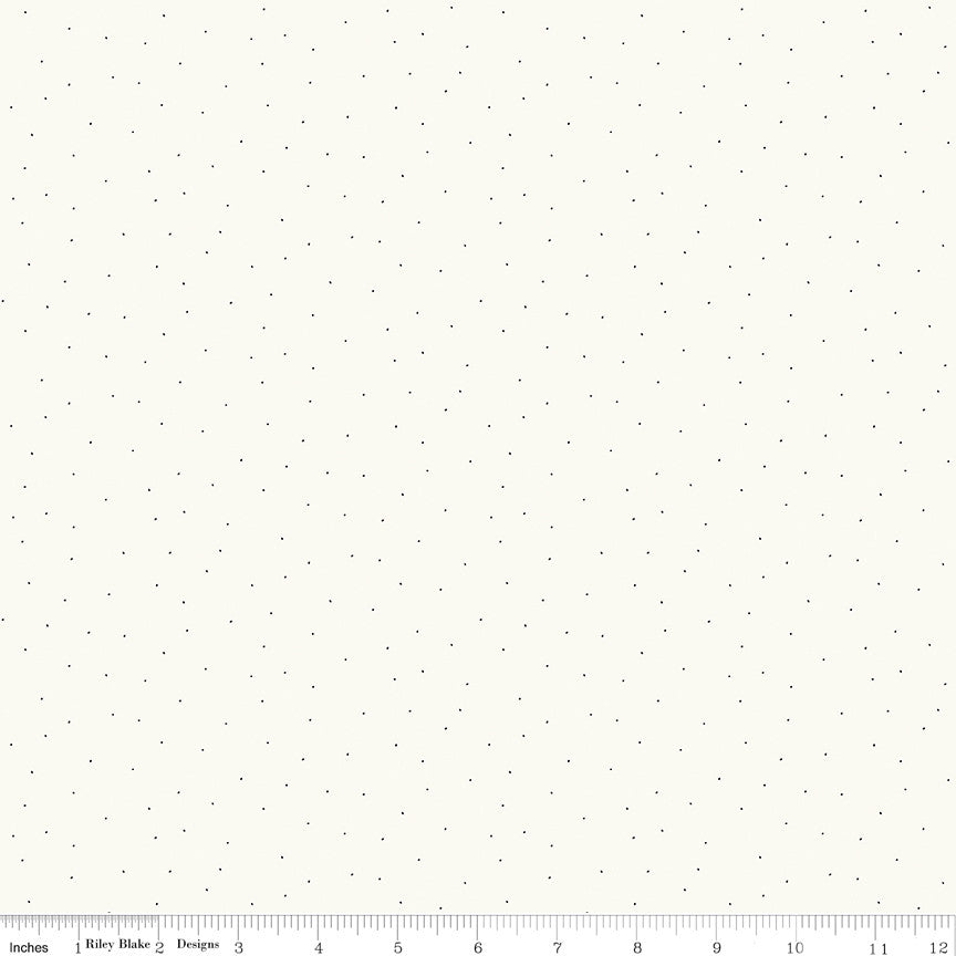 PRESALE Moonlit Trellis Speckles Cloud Yardage by My Mind's Eye for Riley Blake Designs | C18217-CLOUD
