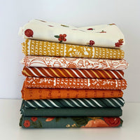 Fall Fat Quarter Bundle | Happy Fall Days by Kelsey Carlson for Riley Blake Design | 9 Fat Quarters | Curated Bundle