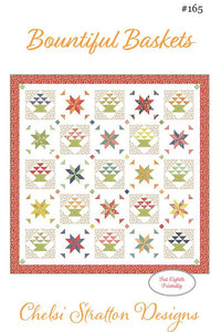 PRESALE Bountiful Baskets Custom Quilt Kit With Raspberry Summer by Sherri & Chelsi | Quilt Size 80 1/2" x 80 1/2"