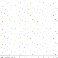 Sparkler Star White Yardage by Melissa Mortenson for Riley Blake Designs | SC650-WHITE