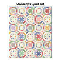 PRESALE Stardrops Custom Quilt Kit With 30s Playtime by Linzee McCray | Quilt Size 60" x 72"