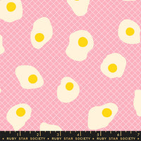 Egg and Friends Fried Eggs Posy Yardage by Kimberly Kight for Ruby Star Society | RS3090 13