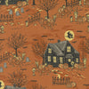 Home Sweet Haunt Haunted Forest Pumpkin Yardage by Stacy Iest Hsu for Moda Fabrics | 20912 14