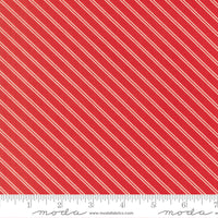 PRESALE Bloomsberry Stripe Red Yardage by Camille Roskelley for Moda Fabrics | 55355 18
