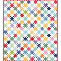 See Quilt Custom Quilt Kit With American Jane Pindots by American Jane for Riley Blake Designs | Size 64" x 72"