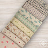 Gentler Times Custom Fat Quarter Bundle Low Volume Backgrounds by Lori Holt of Bee in My Bonnet  | 9 Fat Quarters