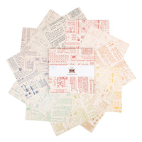 TYPE/ography 10" Stacker B Backgrounds by Lori Holt of Bee in My Bonnet for Riley Blake Designs | 42 Pcs | 10-16850B-42
