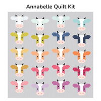 Annabelle Custom Quilt Kit With Essence by Fran Gulick for Riley Blake Designs | Pattern by Cotton and Joy Patterns