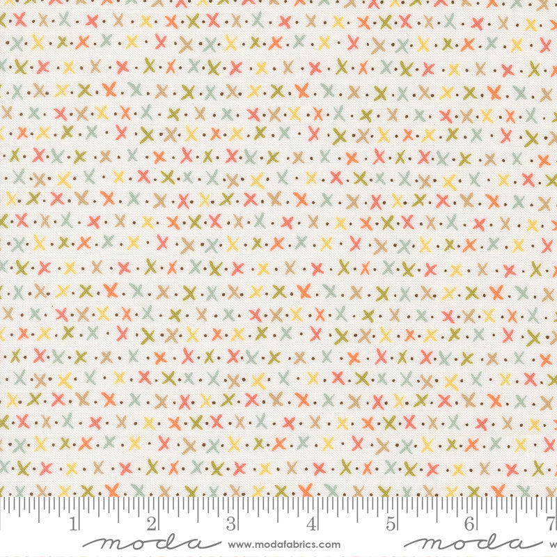 Lucky Xs and Os Cloud Yardage by Sweetwater for Moda Fabrics | 55705 11