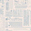 PRESALE TYPE/ography Background Denim Yardage by Lori Holt of Bee in My Bonnet for Riley Blake Designs | C16851-DENIM